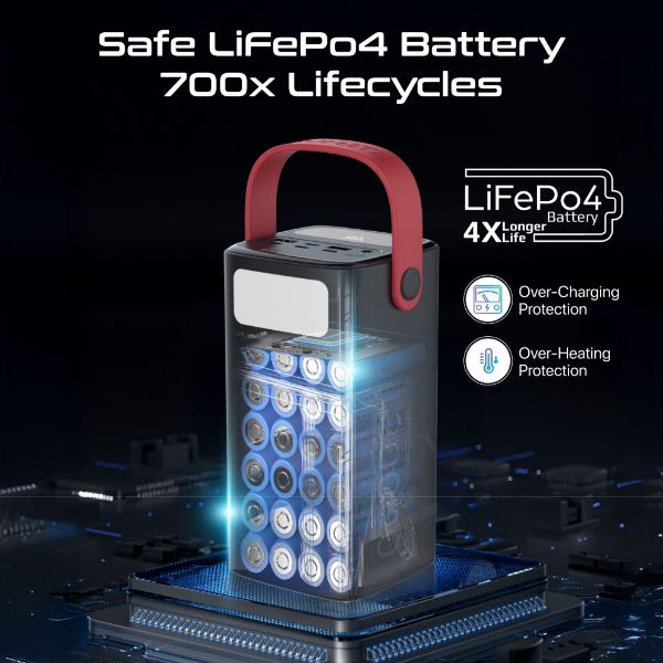 Picture of 80000mAh High Capacity Power Bank with 100W PD. Multiple Input/Output Ports 3