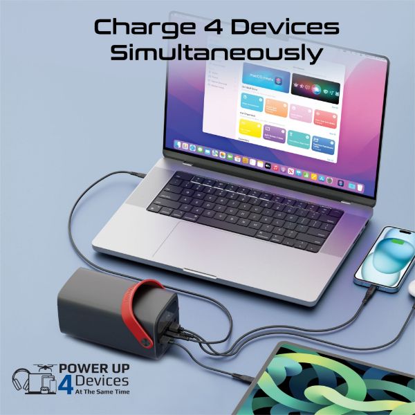 Picture of 80000mAh High Capacity Power Bank with 100W PD. Multiple Input/Output Ports 3