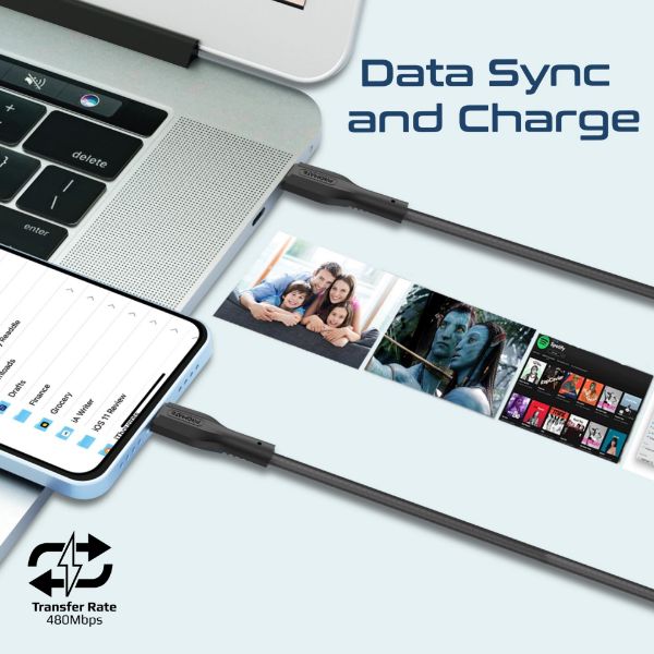 Picture of 3-Piece 60W PW USB-C to Lightning Cable Kit Includes 0.3M 1.2M & 2M