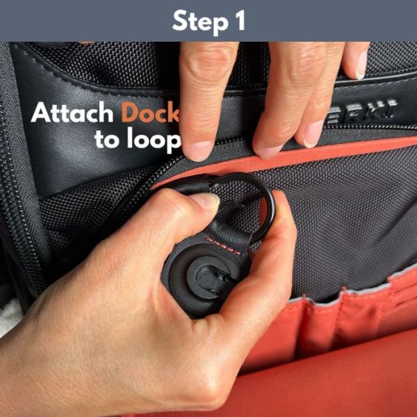 Picture of Quick-Release Keychain with FIDLOCK Magnetic Closure Universal, 2-Piece System