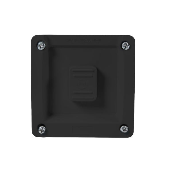 Picture of 1 Gang Weatherproof Black Switch 15A IP65 Grey Hea Duty Industrial Grade Virgin