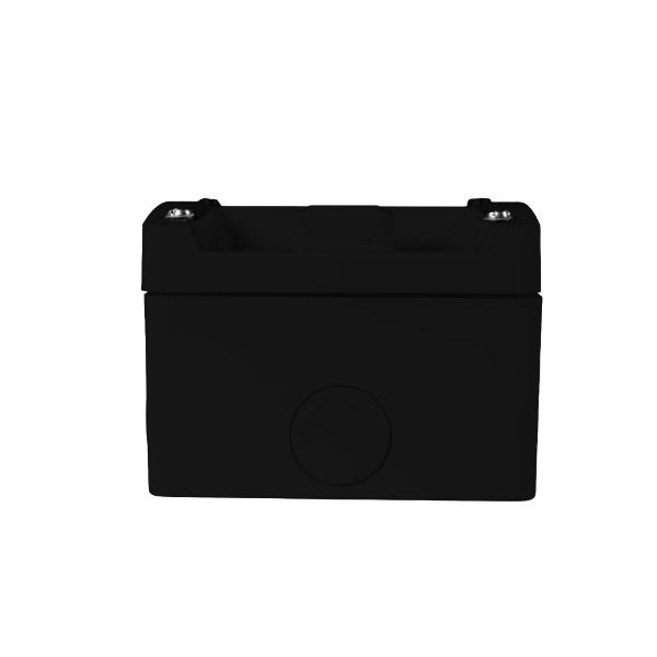 Picture of 1 Gang Weatherproof Black Switch 15A IP65 Grey Hea Duty Industrial Grade Virgin