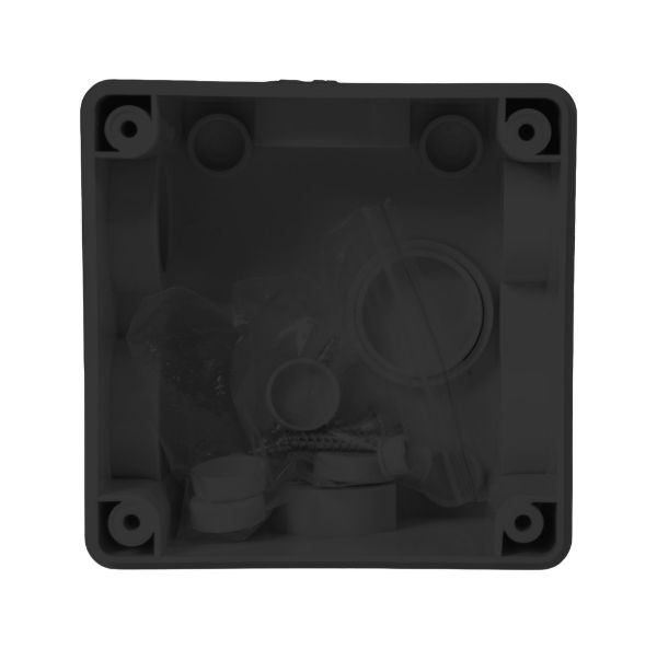 Picture of 1 Gang Weatherproof Black Switch 15A IP65 Grey Hea Duty Industrial Grade Virgin