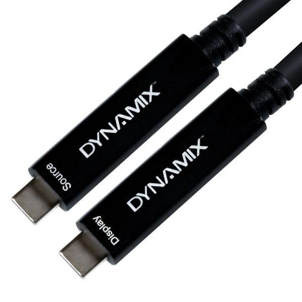 Picture of 10M USB 3.2 Full Featured Type C to C Hybrid Active Opti Cable