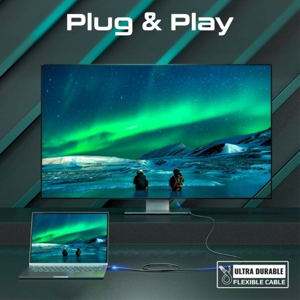 Picture of 15m Ultra-High Definition (UHD) 2.0 HDMI Cable. Supports 4K@60Hz (4096x2160).