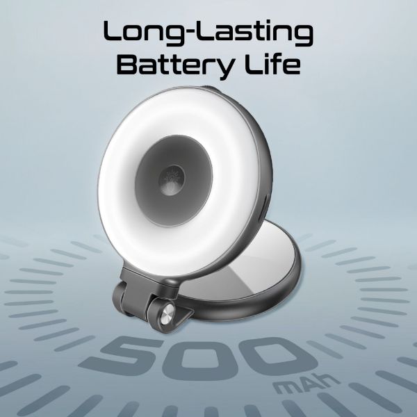 Picture of 360° Rotatable Ultra-Slim MagSafe Compatible Recharge LED Ring Light