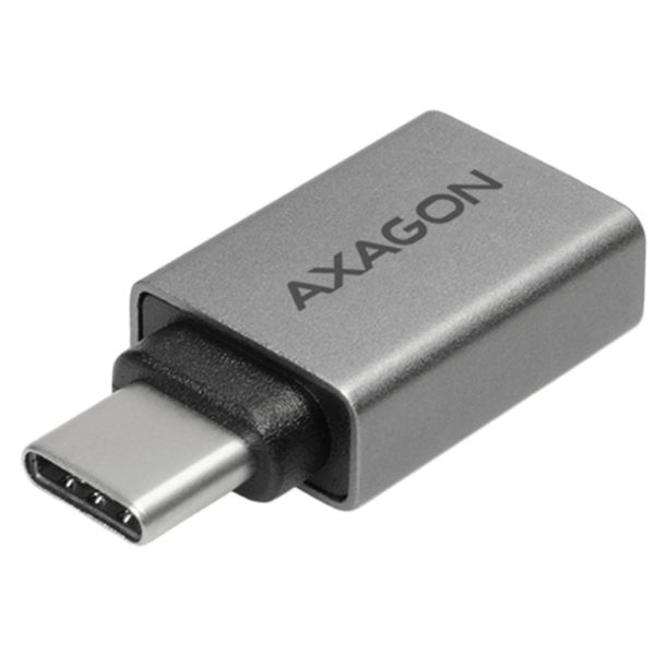 Picture of AXAGON USB-C 3.1 M to USB-A F Adapter. Durable Premium Aluminium Body