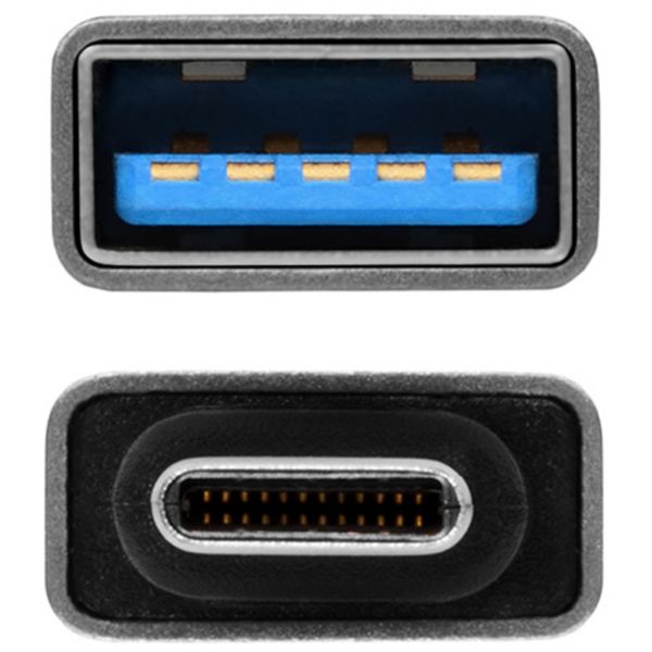 Picture of AXAGON USB-C 3.1 M to USB-A F Adapter. Durable Premium Aluminium Body