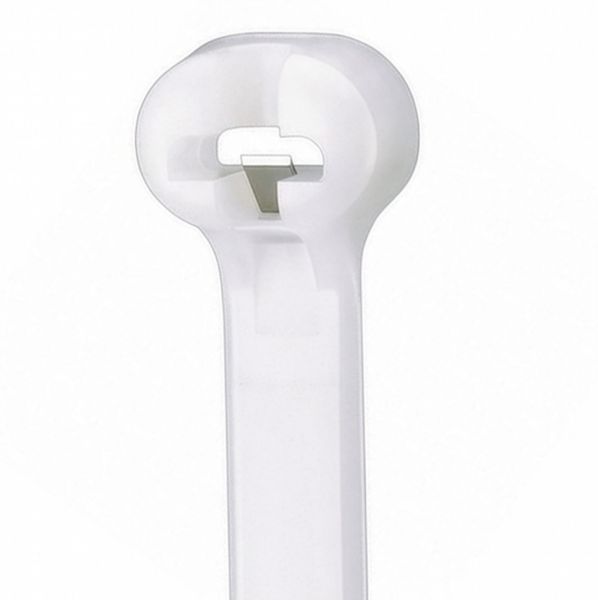 Picture of 4.8 x 200mm Natural Cable Ties Stainless Steel Barb Lock Pack of 100