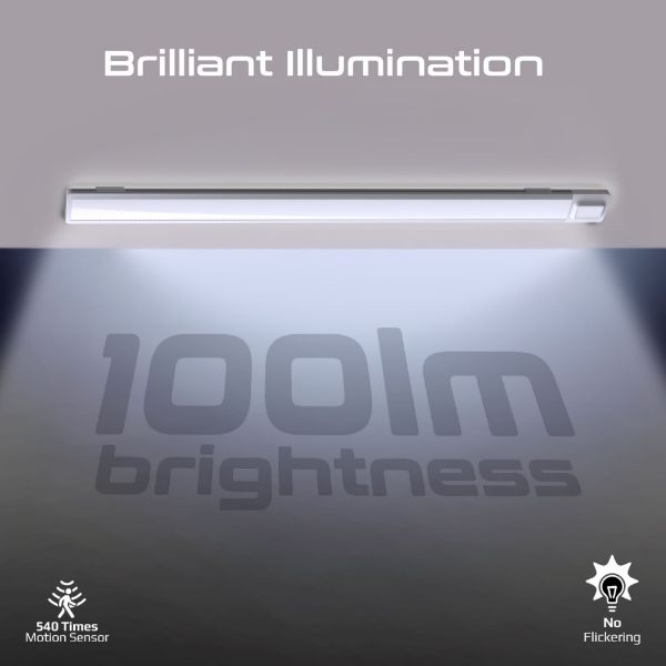 Picture of 60cm Rechargeable Light Strip with Motion Sensor. 2000mAh Battery Up to 3 Hours