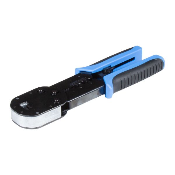 Picture of RJ-45C6SR23x Crimp Tool to Terminate Cat6/6A Solid Shielded Round Modular Plugs