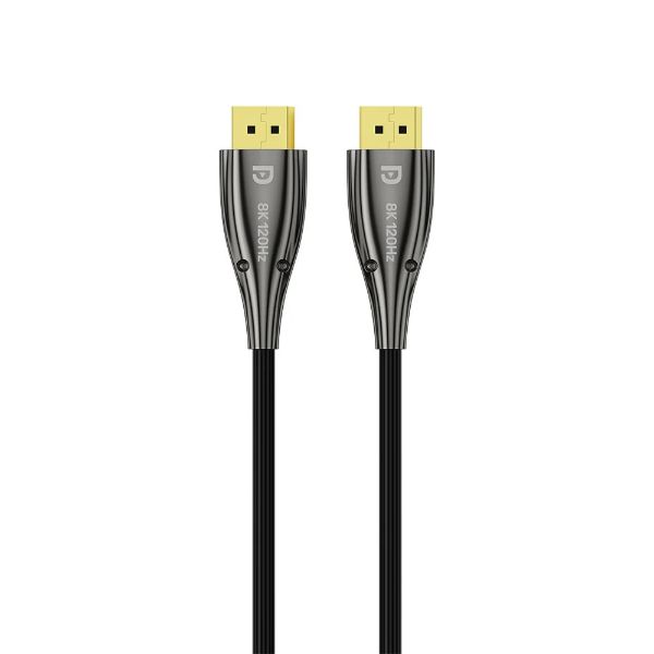 Picture of 10M 8K Fiber Optic DisplayPort 2.1 Supports 54Gbps Bandwidth Up To 8K@120Hz