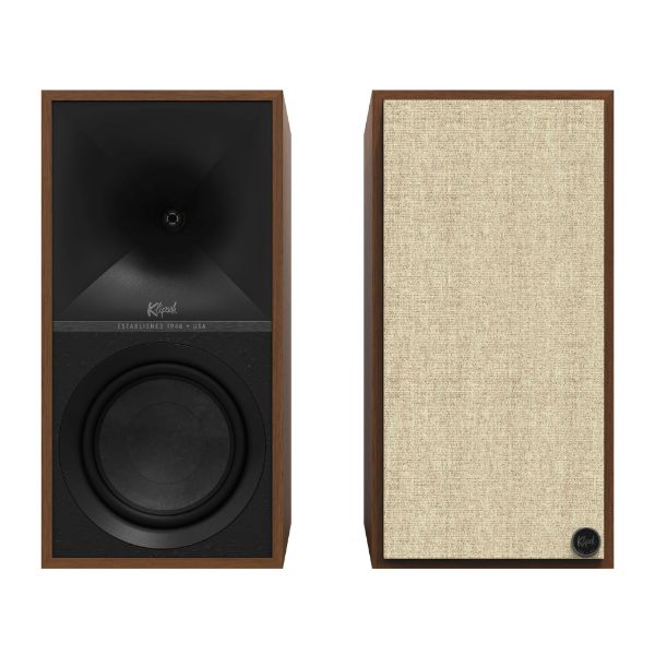 Picture of The Sevens 6.5'' Powered Book Speakers Walnut