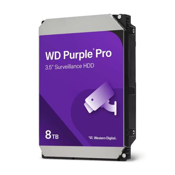 Picture of WD Surveillance Purple PRO 8TB 3.5" Internal HDD