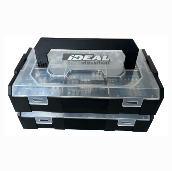 Picture of 200-Piece 4mm & 6mm Lever Connector Kit. Includes 2, 3, 5-Port