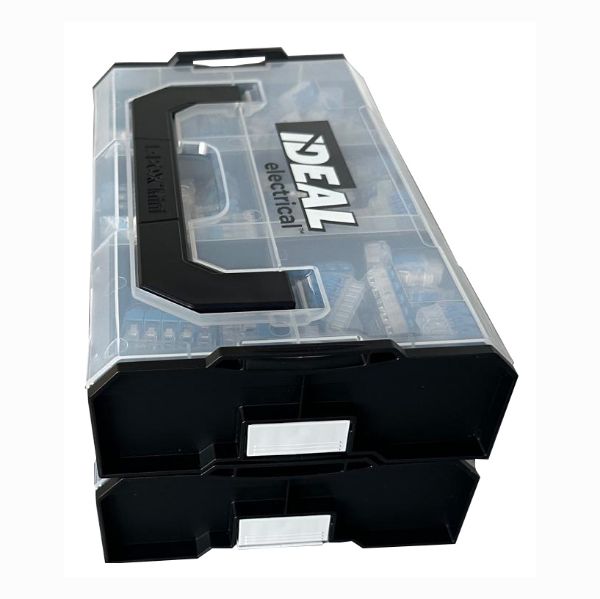 Picture of 200-Piece 4mm & 6mm Lever Connector Kit. Includes 2, 3, 5-Port