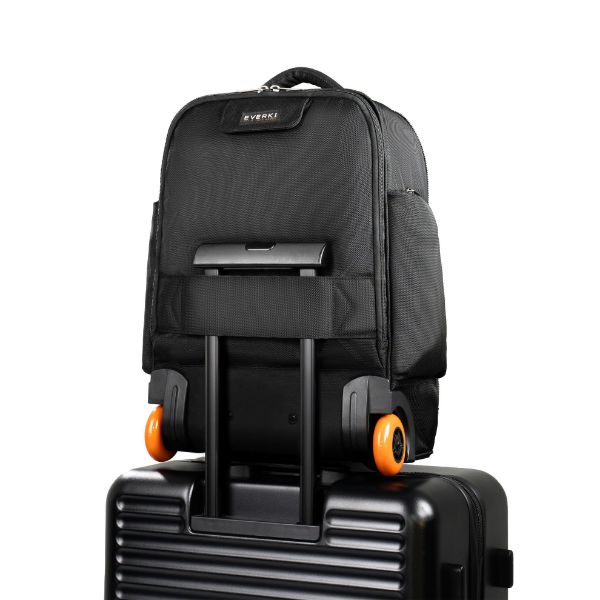 Picture of Atlas Wheeled Laptop Backpack. Notebooks 13-17.3''. Felt-lined iPad/Kindle/tablet