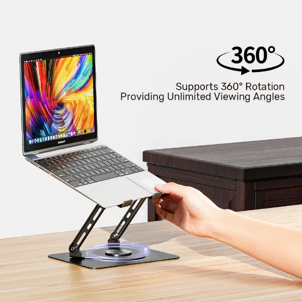 Picture of Adjustable Laptop Stand with Detachable Cooling Fan