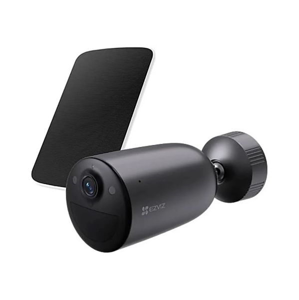 Picture of 3MP (2K) 4G Outdoor Single Battery Power Security Camera Includes Solar Panel