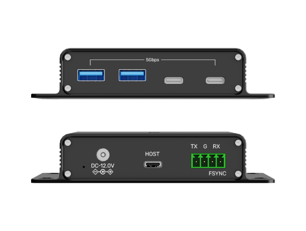 Picture of 100M USB 5Gbps Extender Over Ethernet with Hub USB-C Input (Host).