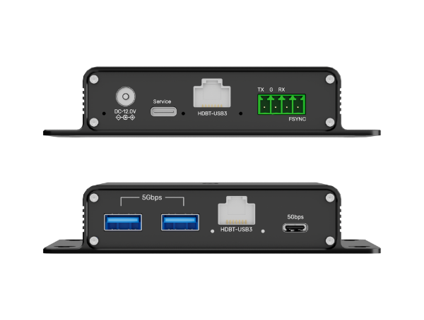 Picture of 100M USB 5Gbps Extender Over Ethernet with Hub USB-C Input (Host).