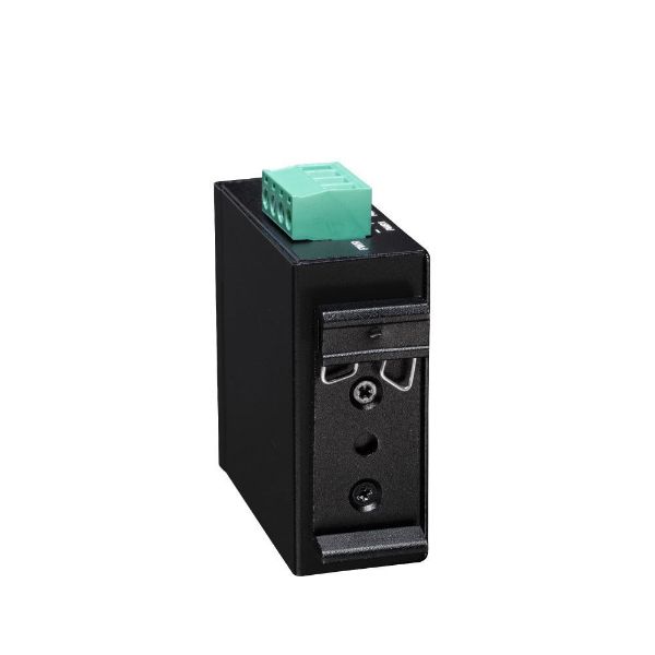 Picture of Industrial 2.5 Gigabit PoE++ 90W Power Injector. Supports IEEE 802.3at IEEE 802