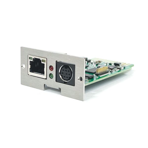 Picture of V8 Cyber Secure SNMP Web Comms Card. Deigned for all All Centurion UPS.
