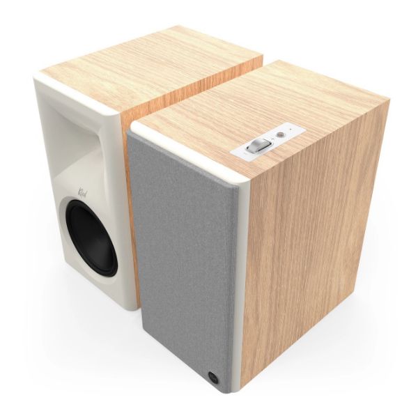 Picture of The Sevens II 6.5" Powered Book Shelf Speakers - RED OAK