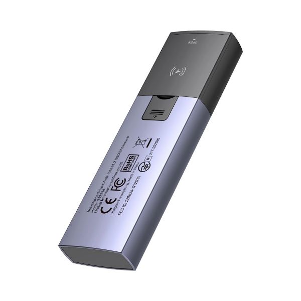 Picture of SolidForce Smart Anti-Loss M.2 SSD Enclosure. USB SuperSpeed 10Gbps. Built-in Find My Netw