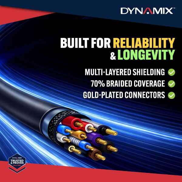 Picture of DYNAMIX 2m Premium USB 3.2 Gen 2 USB-C Cable - 240W PD Full Featured Data and Video
