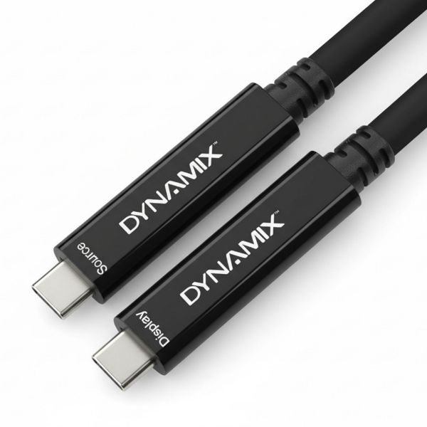 Picture of 10M USB 3.2 Full Featured Type C to C Hybrid Active Opti Cable