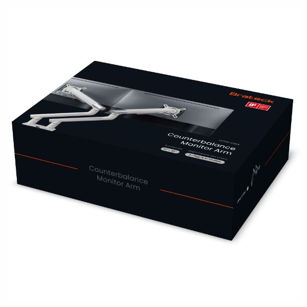 Picture of 17-32'' Dual Premium Slim Aluminium Spring-Assisted Desk Mount Monitor Arm.