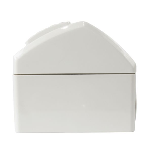 Picture of Weatherproof Single IP53 Outlet. Grey Heavy Duty 10A