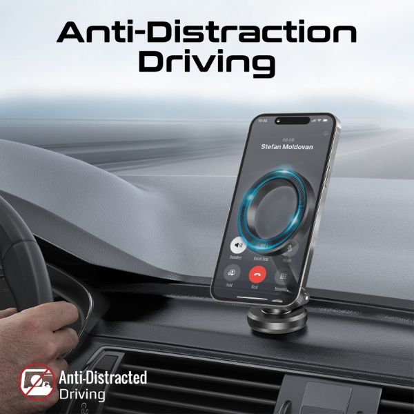 Picture of MagGrip 360 Cradleless Foldable Magnetic Ring phone Holder- Black