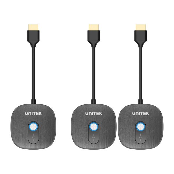 Picture of Wireless 1080p HDMI Transmitter with 2x Receivers Supports Dual Screen Mirroring
