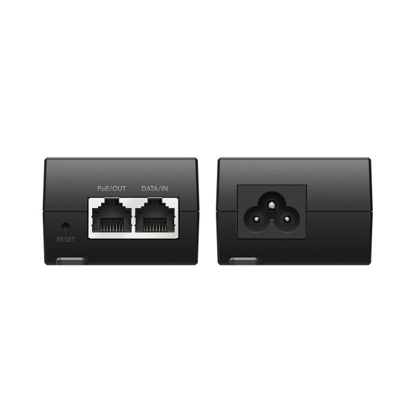 Picture of 30W 2.5Gbps PoE+ Injector 100m Transmission, Power LED, 802.3at/af.