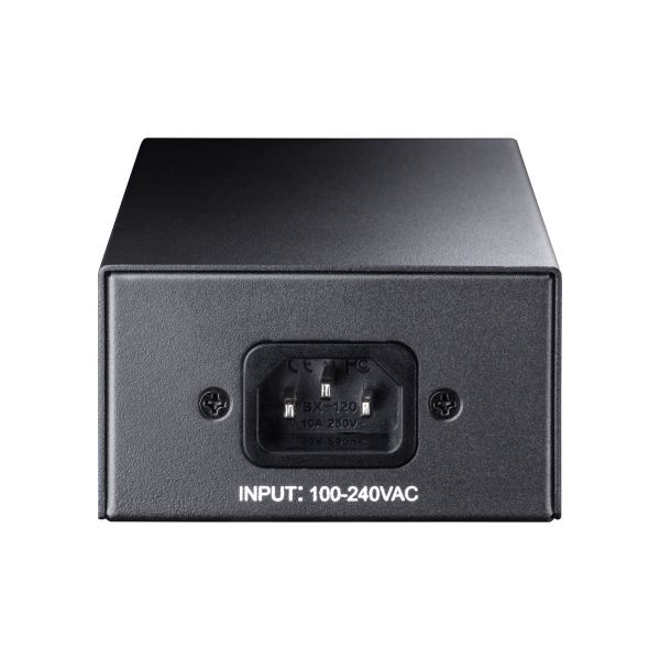 Picture of 90W Gigabit PoE+ Injector 100m Transmission, Power LED, 802.3at/af.