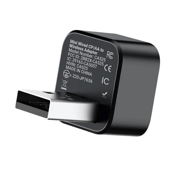 Picture of 2-in-1 Wired CarPlay / Android Auto to Wireless Adapter. Plug & Play