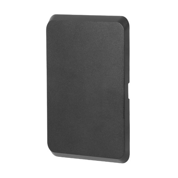 Picture of Sleek Blank Plate Accepts All Tradesave Mechanisms. Flame Resistant. Matt Black