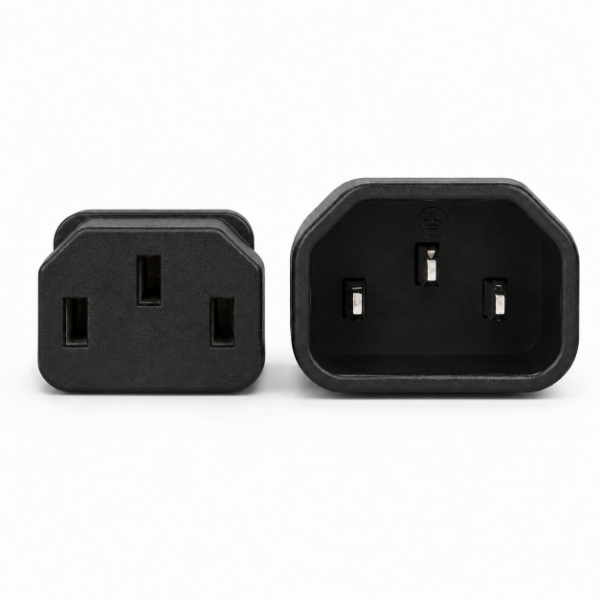 Picture of 3m IEC Male to Female 10A SAA Approved Power Cord. (C14 to C13) 1.0mm copper core