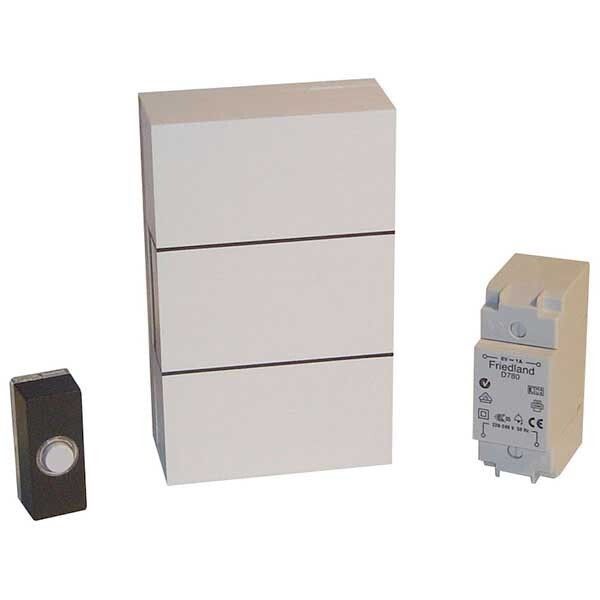 Picture of Honeywell Doorchime Kit Includes : D117 Doorchime D534IP65 Button & HONE3554N
