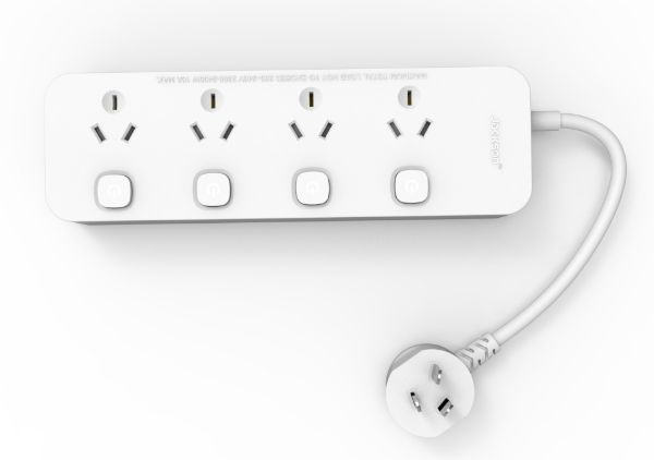 Picture of Jackson 4 Outlet Switch Control Powerboard White