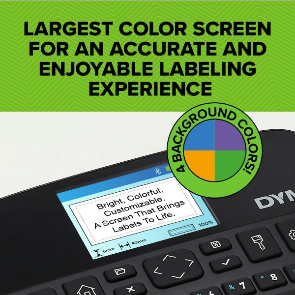 Picture of LabelManager Executive 640CB Portable & Rechargable Label Maker with Dual Connectivity