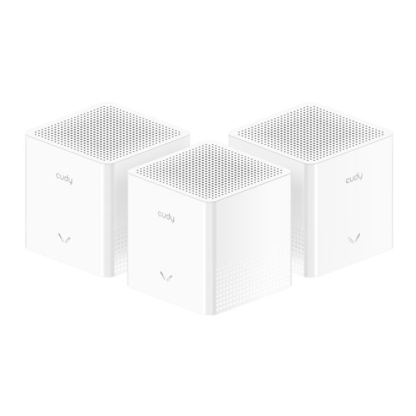 Picture of AC1200 3-Pack Dual-Band Wi-Fi Mesh System. 4-Stream Dual-Band Wi-Fi 5