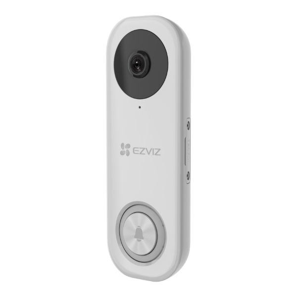 Picture of WiFi Video Doorbell (Wired) w/ 176 FoV & 2-Way Talk. 2K (5MP) Res IR Vision