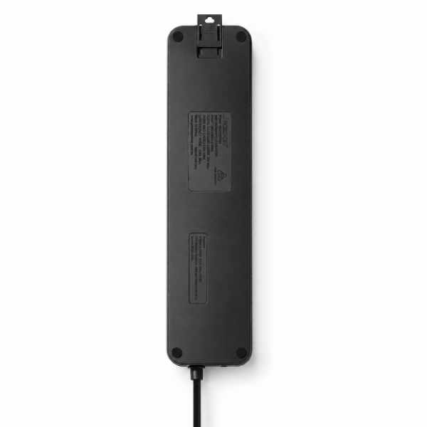 Picture of Surge Protected Powerboard Switched 4 Outlet Black