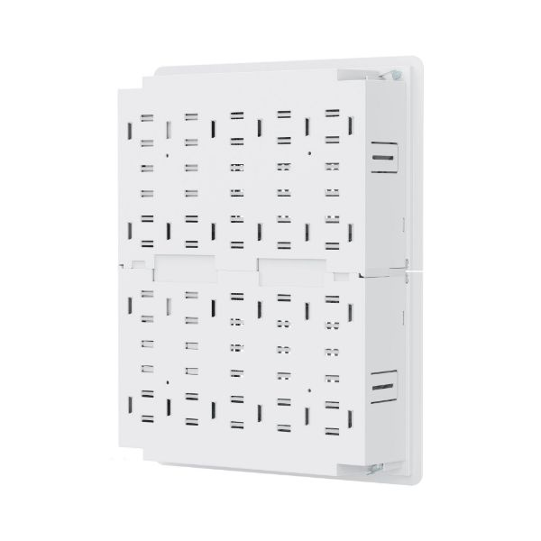 Picture of Recessed Entertainment Box with Lid 500x386x100mm 10kg Weight Cap, White