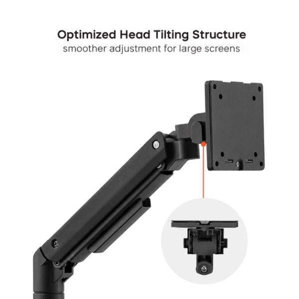Picture of 17"-37" Heavy-Duty Dual Monitor Bracket (2x 20KGs)