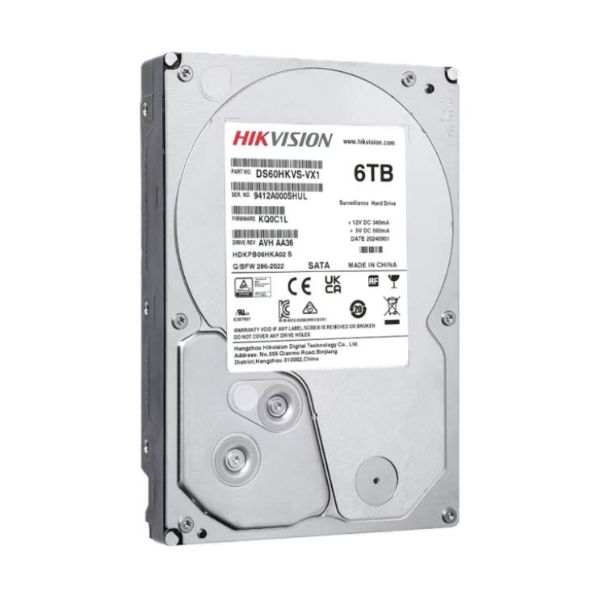 Picture of 6TB 3.5" Surveillance Internal HDD