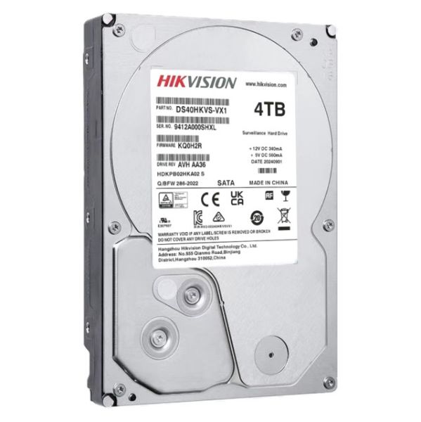 Picture of 4TB 3.5" Surveillance Internal HDD